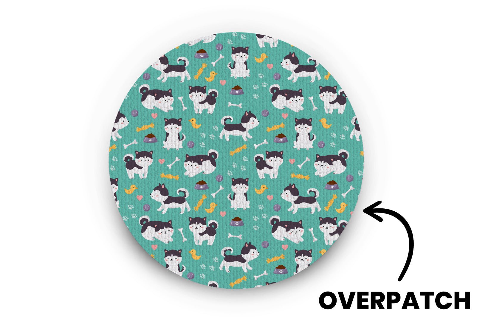 Puppy Patch - Overpatches for Single diabetes supplies and insulin pumps