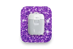 Purple Glitter Patch for Medtrum Pump diabetes supplies and insulin pumps