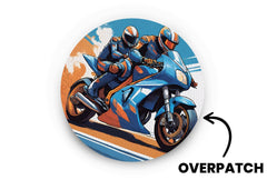 Race Car Patch - Overpatches for Single diabetes supplies and insulin pumps