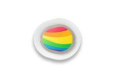 Rainbow Sticker for Dexcom G7 / One+ Sensor diabetes supplies and insulin pumps