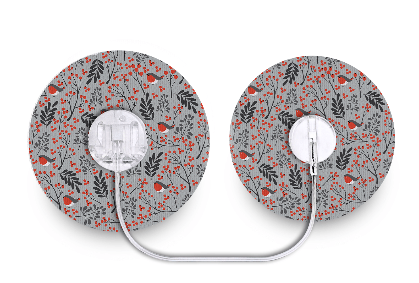 Red Robin Patch - Tru - Steel for Single diabetes supplies and insulin pumps