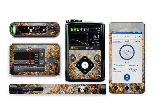 Renaissance Sticker for Novopen 4, 5, 6, or Echo diabetes supplies and insulin pumps