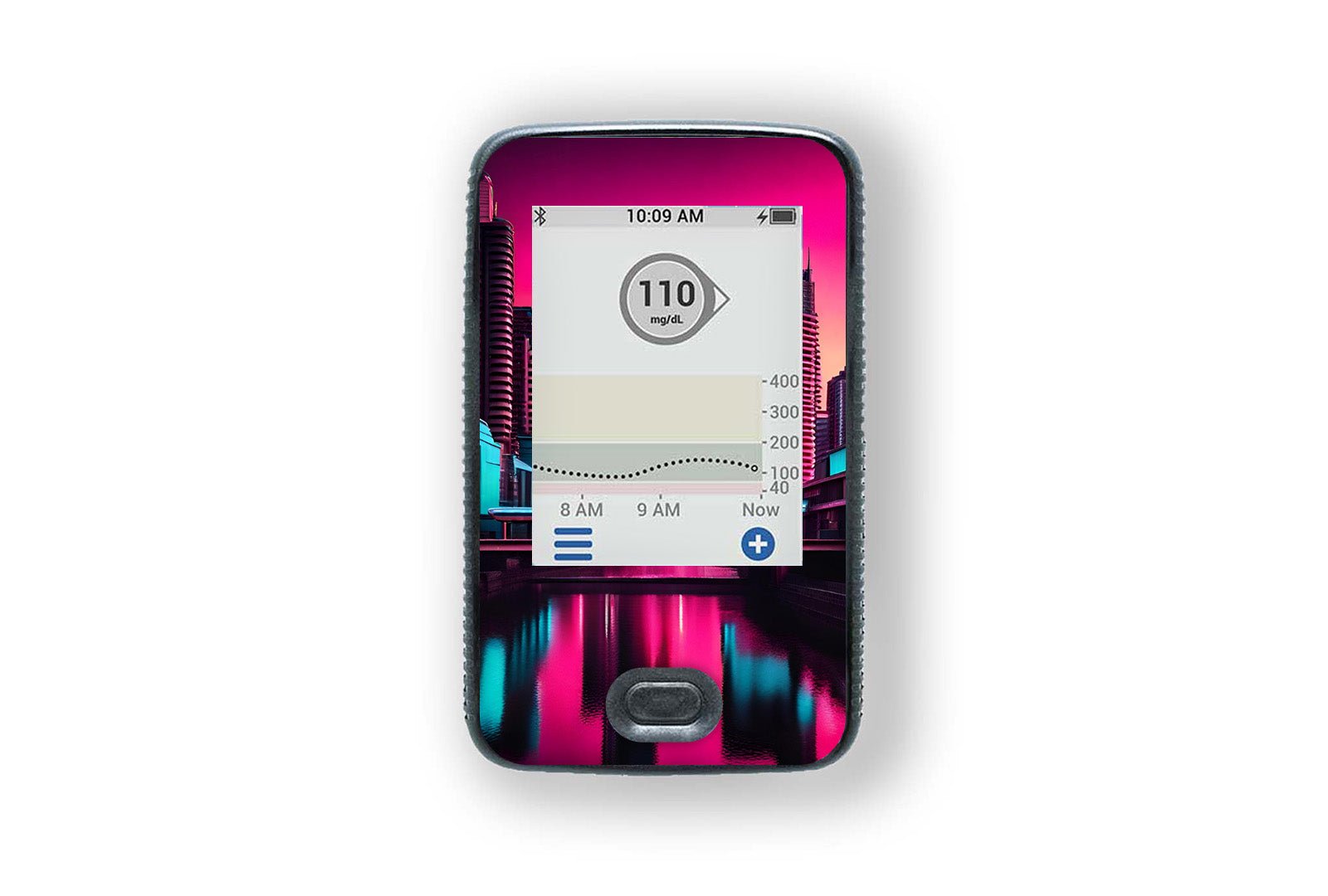 Retro City Sticker for Novopen 4, 5, 6, or Echo diabetes supplies and insulin pumps