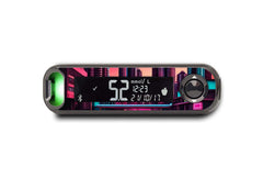 Retro City Sticker for Novopen 4, 5, 6, or Echo diabetes supplies and insulin pumps