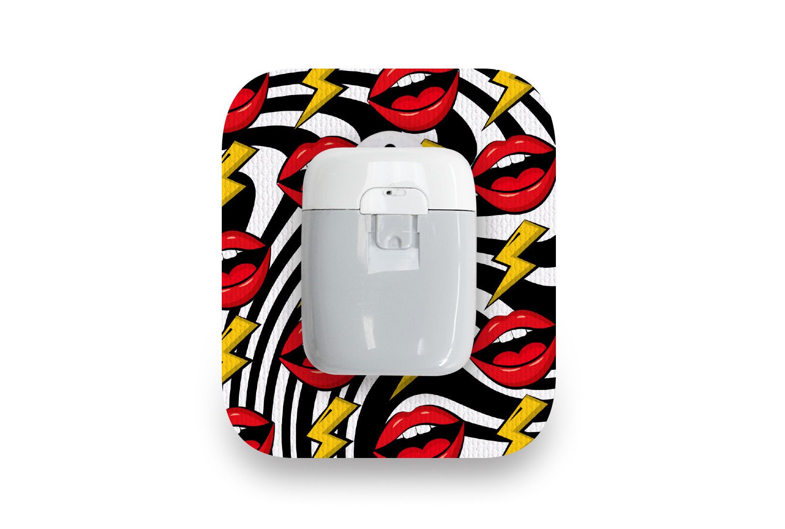 Retro Rockstar Patch for Medtrum Pump diabetes supplies and insulin pumps