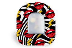 Retro Rockstar Patch for Omnipod diabetes supplies and insulin pumps