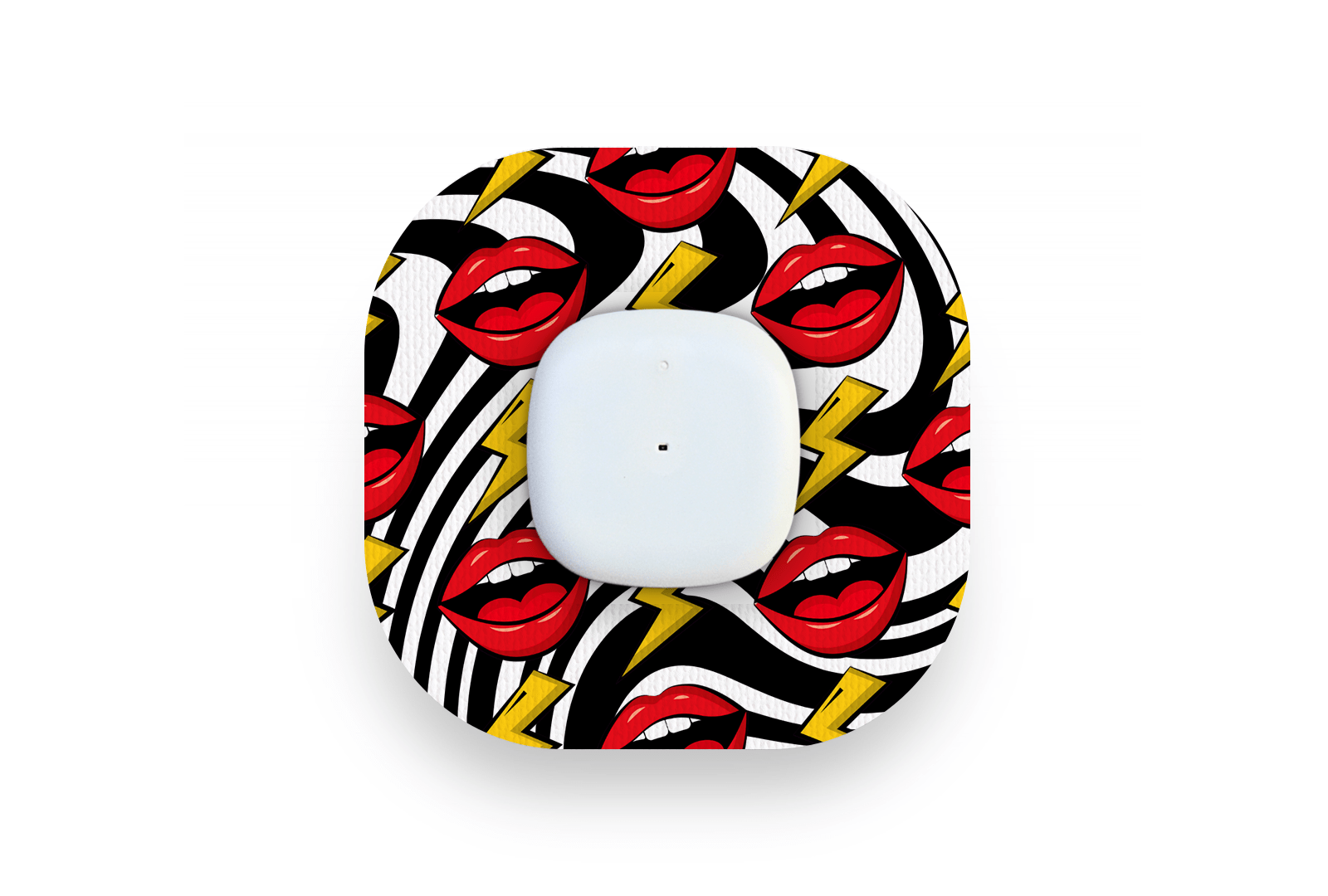 Retro Rockstar Patch for Medtrum CGM diabetes supplies and insulin pumps