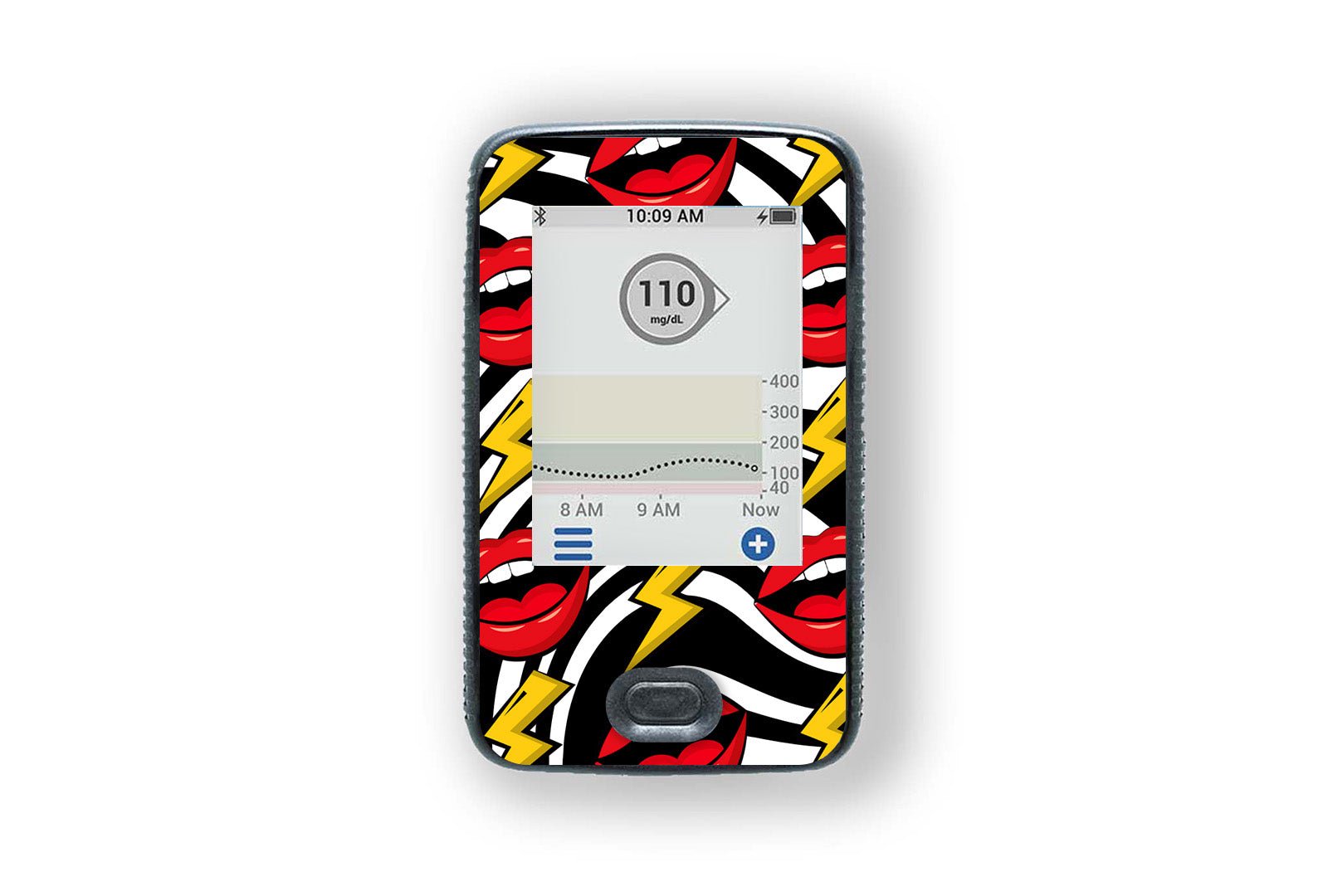 Retro Rockstar Sticker for Novopen 4, 5, 6, or Echo diabetes supplies and insulin pumps