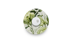 Sage Green Flowers Patch for Freestyle Libre 3 diabetes supplies and insulin pumps