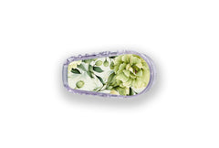 Sage Green Flowers Sticker for Novopen 4, 5, 6, or Echo diabetes supplies and insulin pumps