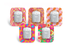 Sassy Summer Patch Pack for Medtrum Pump - 5 - Pack diabetes supplies and insulin pumps