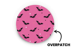 Scary Bats Patch - Overpatches for Single diabetes supplies and insulin pumps
