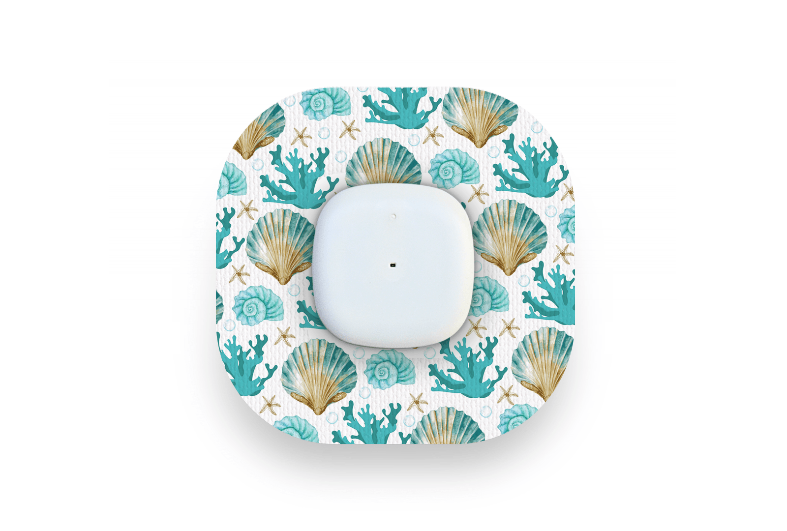 Seashells Patch - Simplera for Single diabetes supplies and insulin pumps