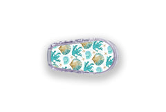 Seashells Sticker for Novopen 4, 5, 6, or Echo diabetes supplies and insulin pumps