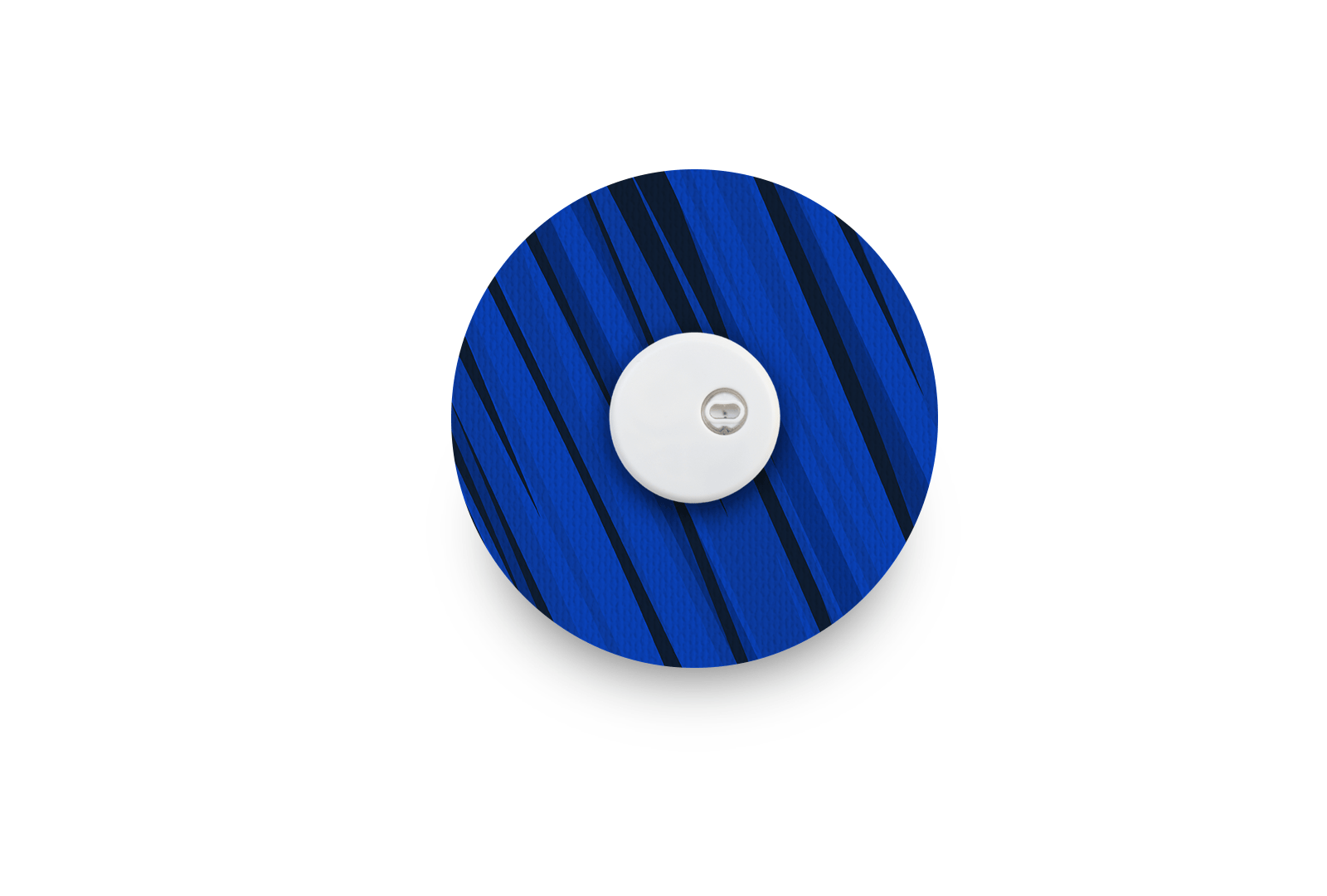 Sharp Blue and Black Patch - Libre 3 for Single diabetes supplies and insulin pumps