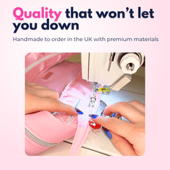 Signature Handbag for Cute Pink diabetes supplies and insulin pumps