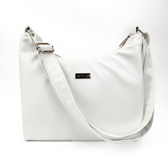 Signature Handbag for White diabetes supplies and insulin pumps