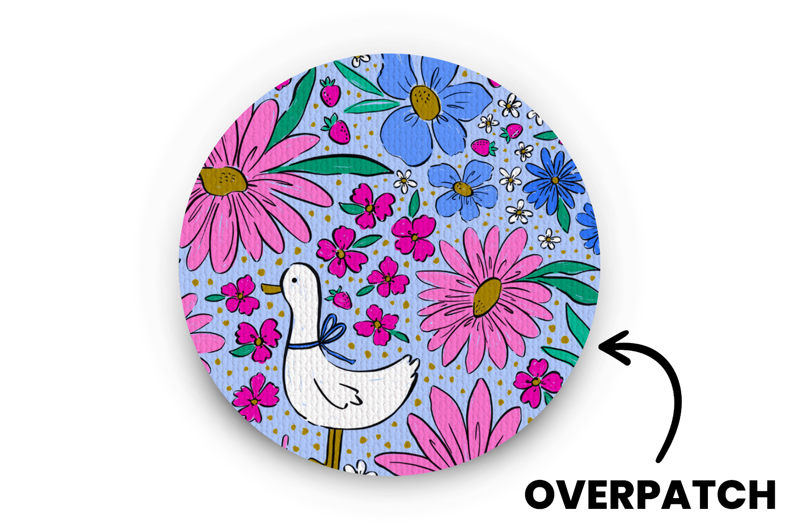 Silly Goose Patch for Generic Overpatch diabetes supplies and insulin pumps