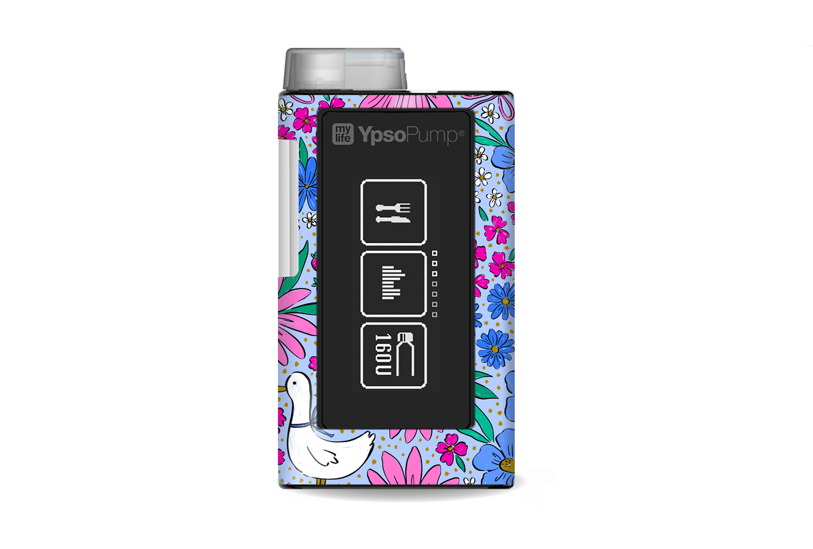Silly Goose Sticker for Ypsomed MyLife diabetes supplies and insulin pumps