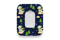Sleepy Dragons Patch - Medtrum CGM for Single diabetes supplies and insulin pumps