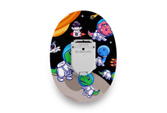Space Dinosaur Patch for Glucomen Day diabetes supplies and insulin pumps