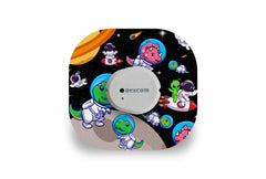 Space Dinosaur Patch for Dexcom G7 / One+ diabetes supplies and insulin pumps
