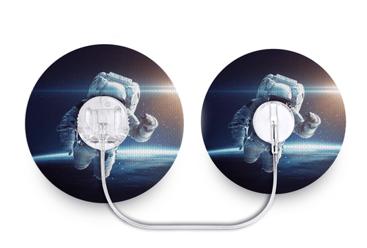 Spaceman Patch - Tru - Steel for Single diabetes supplies and insulin pumps
