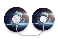 Spaceman Patch - Tru - Steel for Single diabetes supplies and insulin pumps