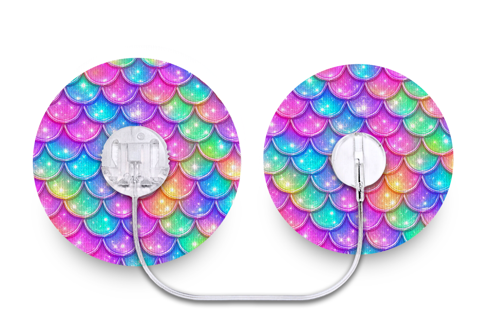 Sparkly Scales Patch - Minimed Sure - T for Single diabetes supplies and insulin pumps