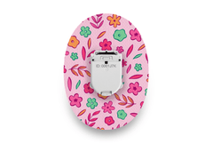 Spring Doodle Patch for Glucomen Day diabetes supplies and insulin pumps