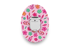 Spring Doodle Patch for Glucomen Day diabetes supplies and insulin pumps
