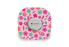 Spring Doodle Patch for Dexcom G7 / One+ diabetes supplies and insulin pumps