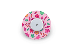 Spring Doodle Patch - Freestyle Libre for Single diabetes supplies and insulin pumps