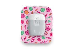 Spring Doodle Patch - Medtrum Pump for Single diabetes supplies and insulin pumps