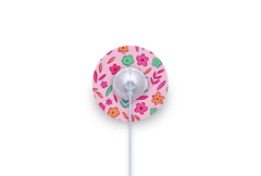 Spring Doodle Patch - mylife Orbit for Single diabetes supplies and insulin pumps