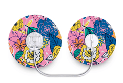 Springtime Bloom Patch for Tru - Steel diabetes supplies and insulin pumps