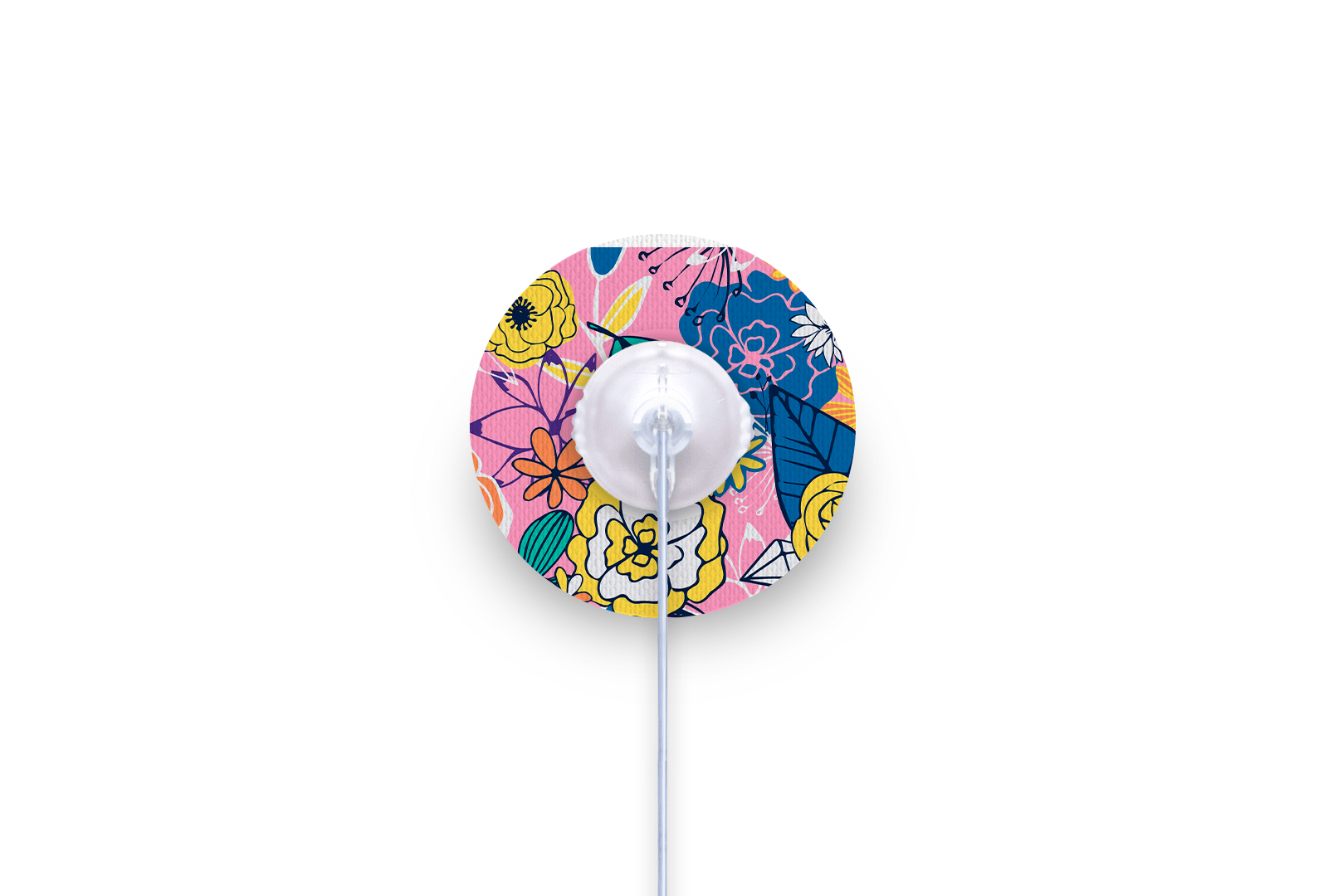 Springtime Bloom Patch for mylife Orbit diabetes supplies and insulin pumps