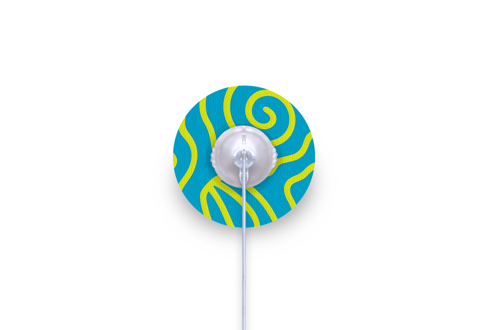 Squiggly Patch for mylife Orbit diabetes supplies and insulin pumps