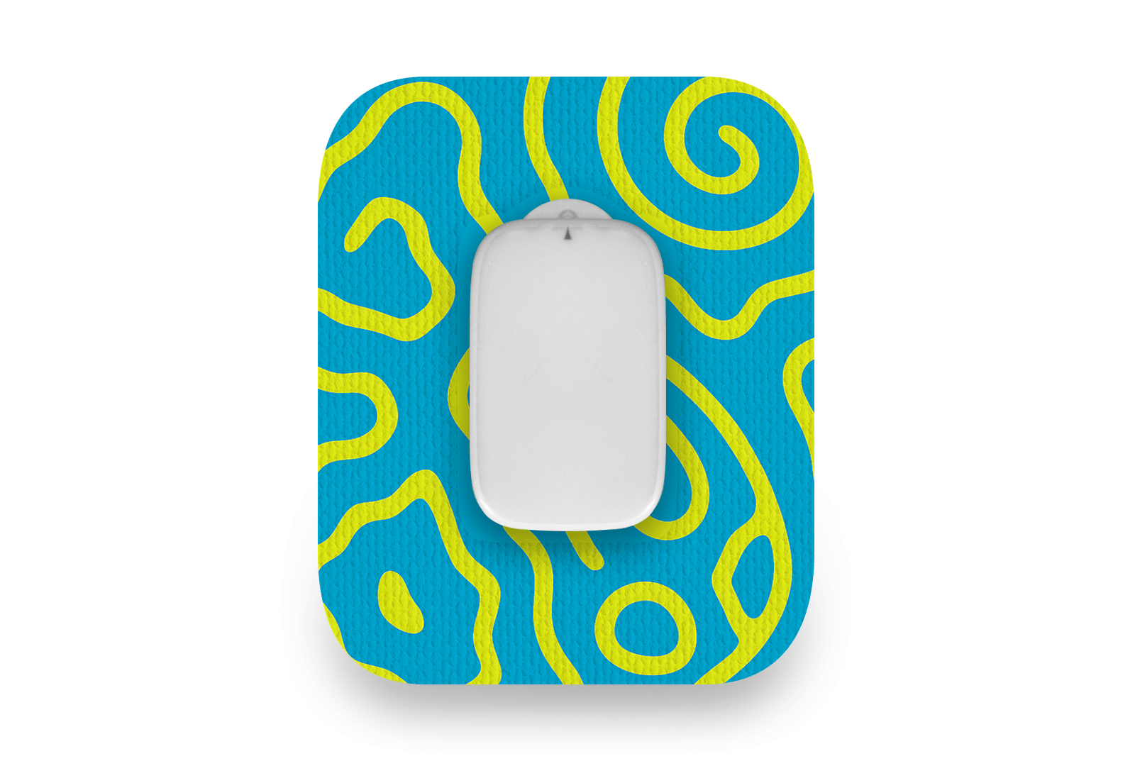 Squiggly Patch for Medtrum CGM diabetes supplies and insulin pumps