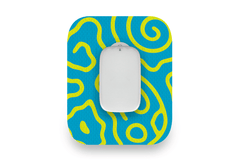 Squiggly Patch for Medtrum CGM diabetes supplies and insulin pumps