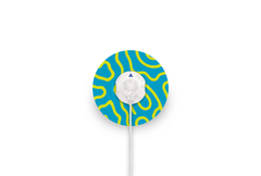 Squiggly Patch for Minimed QuickSet diabetes supplies and insulin pumps