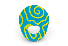 Squiggly Patch - Guardian Enlite for Single diabetes supplies and insulin pumps