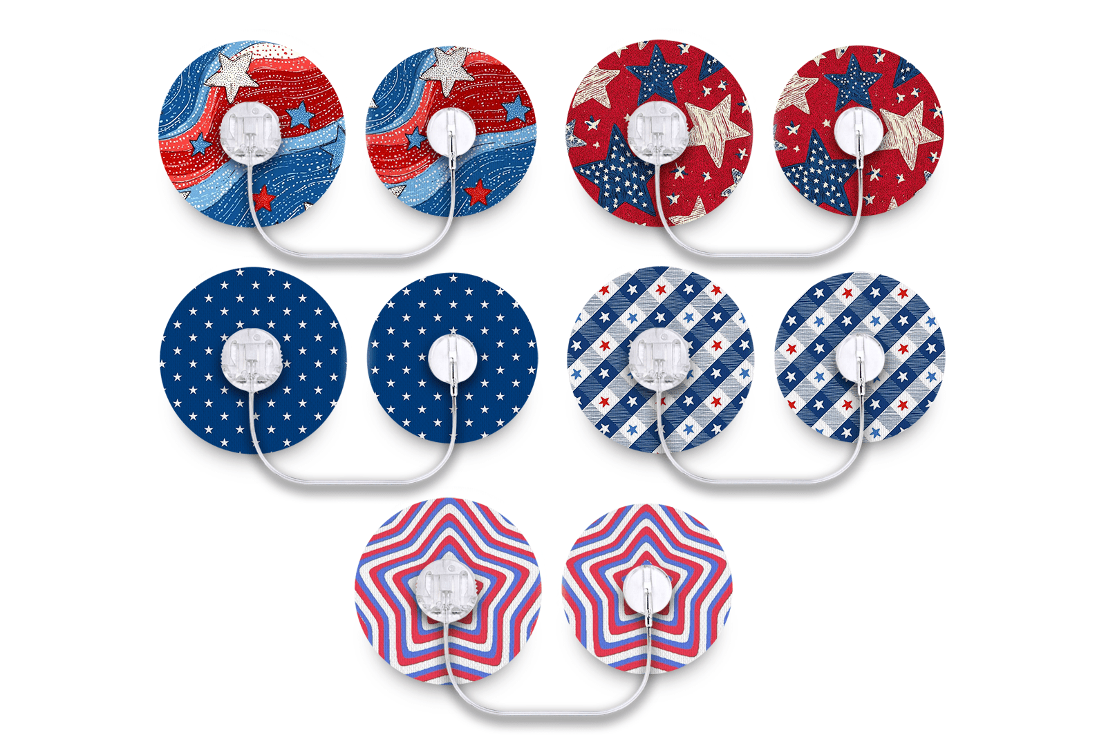 Stars Patch Pack for Minimed Sure - T diabetes supplies and insulin pumps