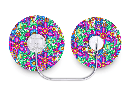 Stay Groovy Patch - Minimed Sure - T for Single diabetes supplies and insulin pumps