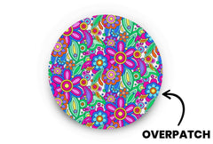 Stay Groovy Patch - Overpatches for Single diabetes supplies and insulin pumps