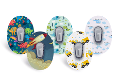 STEM Kids Patch Pack for Dexcom G6 - 5 Pack diabetes supplies and insulin pumps