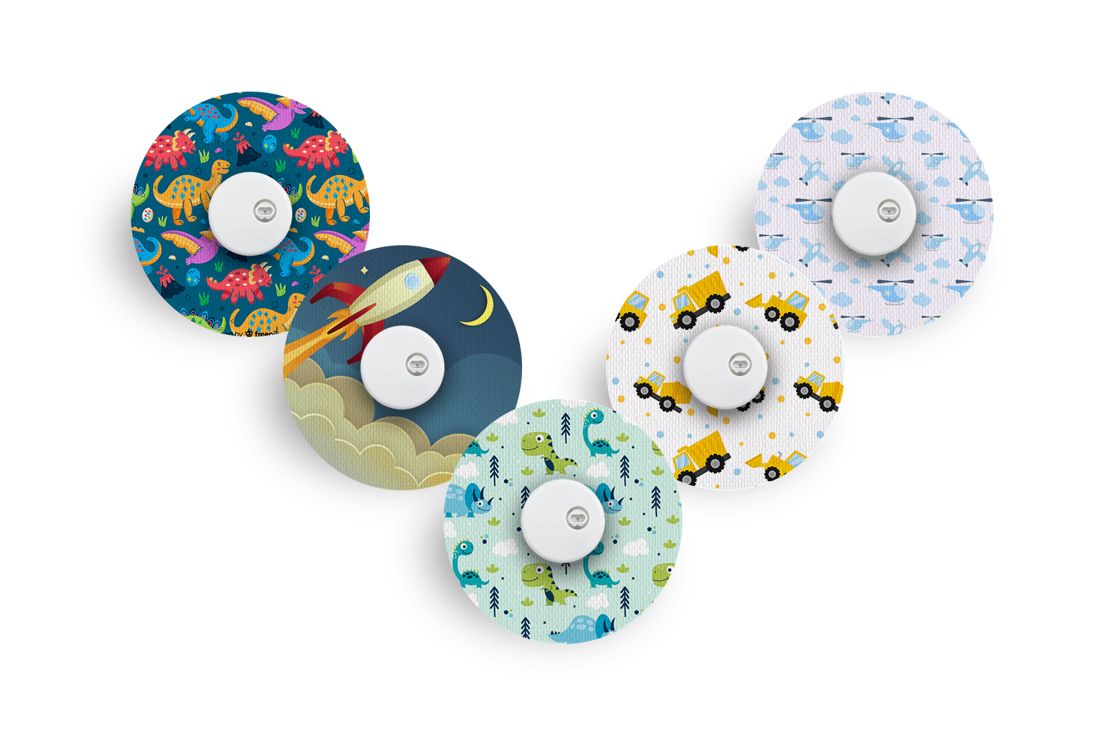 STEM Kids Patch Pack for Libre 3 - 5 - Pack diabetes supplies and insulin pumps