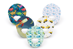 STEM Kids Patch Pack for Guardian Enlite - 5 Pack diabetes supplies and insulin pumps