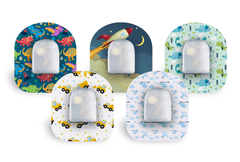 STEM Kids Patch Pack for Omnipod - 5 Pack diabetes supplies and insulin pumps