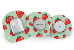 Strawberry Delight Patch for Freestyle Libre 2 diabetes supplies and insulin pumps